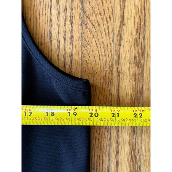 ASRV Black Basketball Gym Running Tank Top Shirt Mens Size Medium - Picture 9 of 9